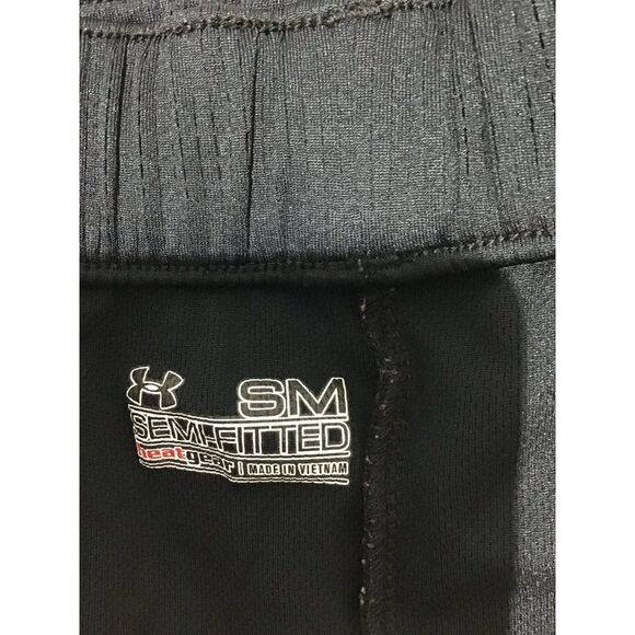 Under Armour Black Athletic Shorts S Vanderbilt - Picture 7 of 10